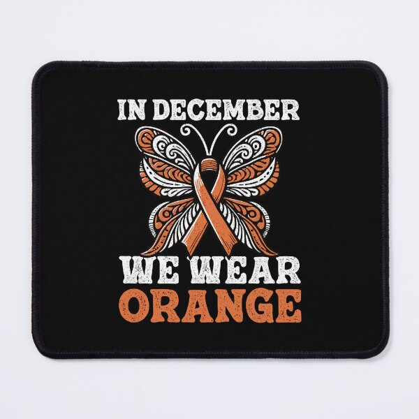 Item preview, In December We Wear Orange Inspirational Leukemia Awareness designed and sold by TeeByDesignsCo®.