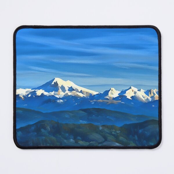 Item preview, Mt Baker in the Winter (Impressionist) designed and sold by flyscenicair.