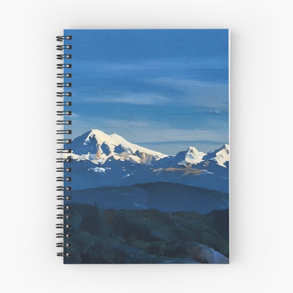 Item preview, Mt Baker in the Winter (Oil Painting) designed and sold by flyscenicair.