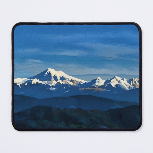 Item preview, Mt Baker in the Winter (Oil Painting) designed and sold by flyscenicair.