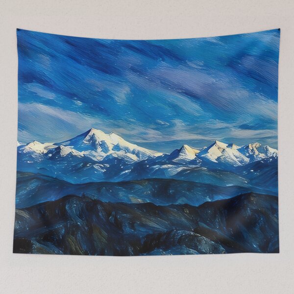 Item preview, Mt Baker in the Winter (Pastel) designed and sold by flyscenicair.