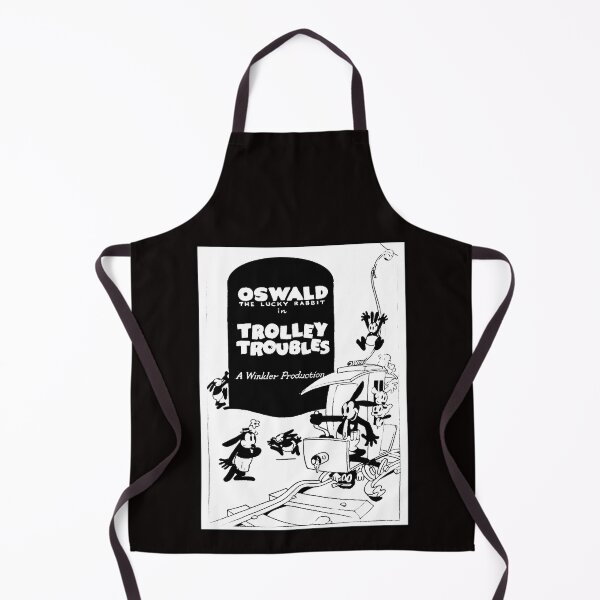 Item preview, Oswald The Lucky Rabbit in The Vintage Movie Trolley Troubles Print designed and sold by posterbobs.