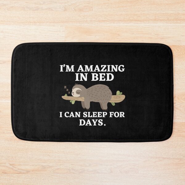 Item preview, I'm Amazing In Bed I Can Sleep For Days Funny Nap Quotes designed and sold by MouDantArts.