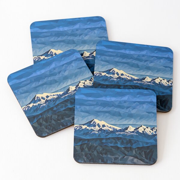 Item preview, Mt Baker in the Winter (Poly Art) designed and sold by flyscenicair.
