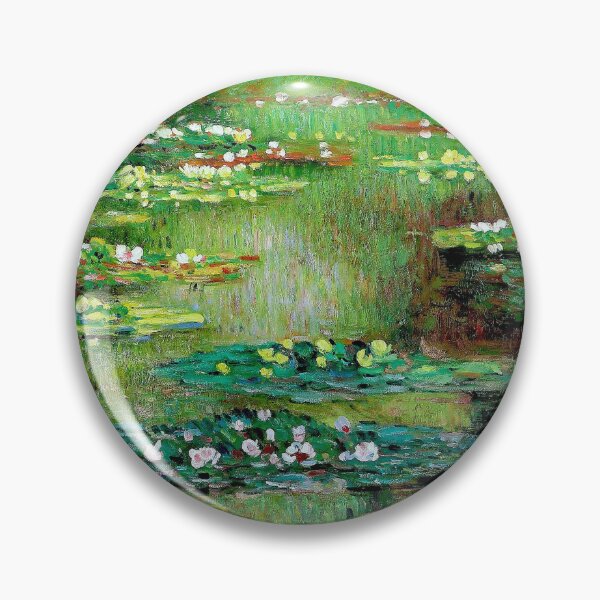 Artikelvorschau, Monet: Seerosenteich, Vintage-Ölgemälde, Druck entworfen und verkauft von posterbobs.