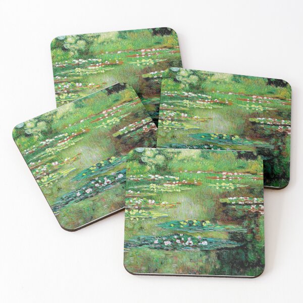 Artikelvorschau, Monet: Seerosenteich, Vintage-Ölgemälde, Druck entworfen und verkauft von posterbobs.