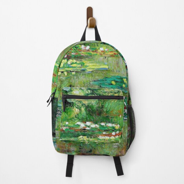 Artikelvorschau, Monet: Seerosenteich, Vintage-Ölgemälde, Druck entworfen und verkauft von posterbobs.