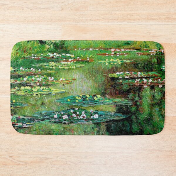 Artikelvorschau, Monet: Seerosenteich, Vintage-Ölgemälde, Druck entworfen und verkauft von posterbobs.