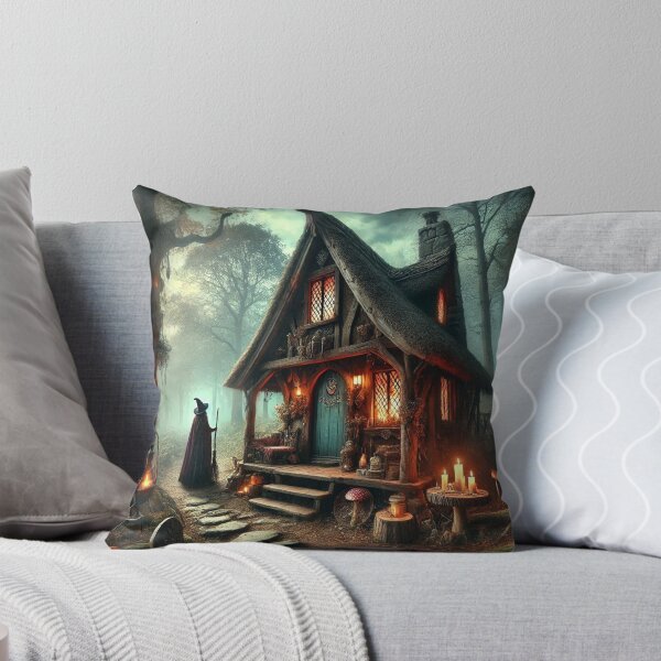 Item preview, AI generated witches cabin designed and sold by AI-this-is-AI.