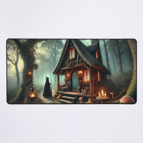 Item preview, AI generated witches cabin designed and sold by AI-this-is-AI.