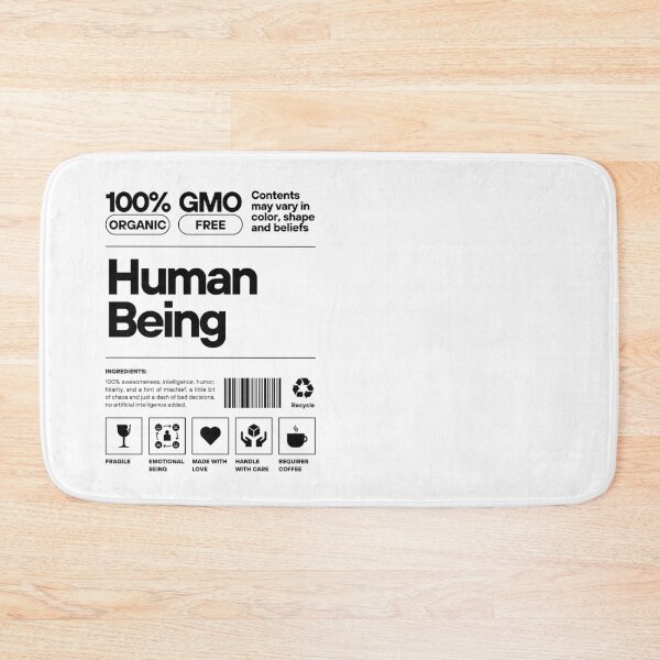 Item preview, Human being 100% Organic Funny designed and sold by SM3 Studio.