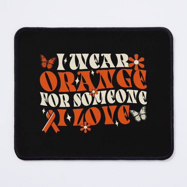 Item preview, December Awareness – I Wear Orange For Someone I Love designed and sold by TeeByDesignsCo®.