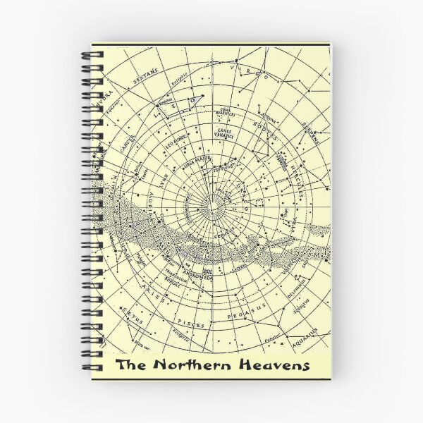 Item preview, Northern Heavens : Star System Celestial Map Print designed and sold by posterbobs.