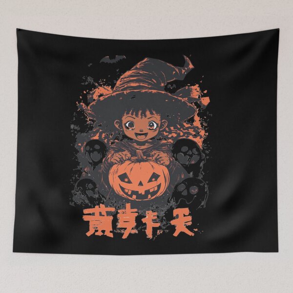 Item preview, African American Cute Chibi Witch designed and sold by PrintsByFrank.