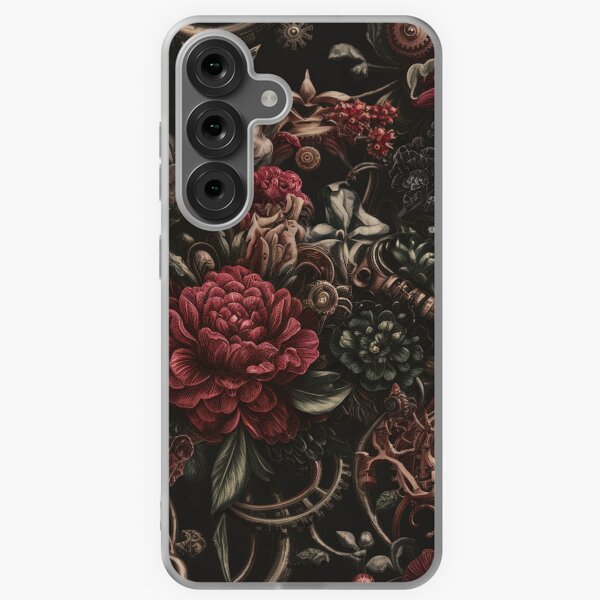 Item preview, Steampunk Floral Elegance Gears and Blooms Fusion designed and sold by TheIronAviary.