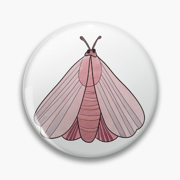 Item preview, Rosy Pink Moth designed and sold by Marguerite Artistry.