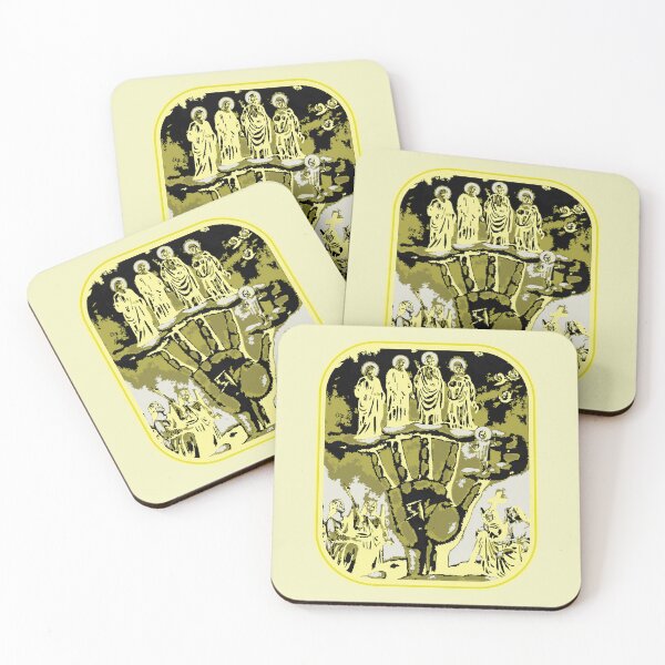 Item preview, Mano Ponderosa the all powerful hand in yellow  designed and sold by corazonbysergio.