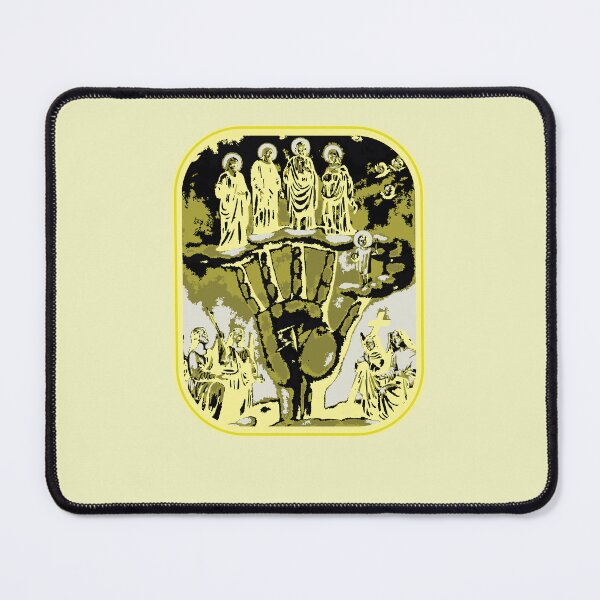 Item preview, Mano Ponderosa the all powerful hand in yellow designed and sold by El Brown Mercado.