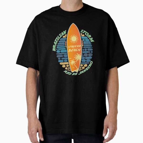 Item preview, Ipanema Beach in Rio de Janeiro. Brazilian Storm - Surf designed and sold by AFernandesDSG.
