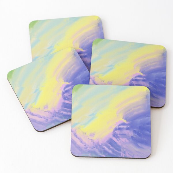 Item preview, Abstract Colorful Gradient Background With Soft Green Yellow and Pink Tones designed and sold by Beautiful art store.