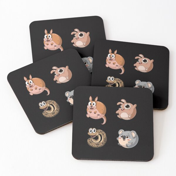 Item preview, Cute bouncy animals 2 designed and sold by CoolCrazyQuirky.