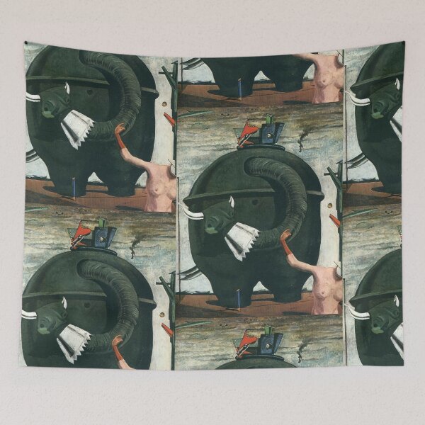 Item preview, The Elephant Celebes Max Ernst designed and sold by TeeARTHY.