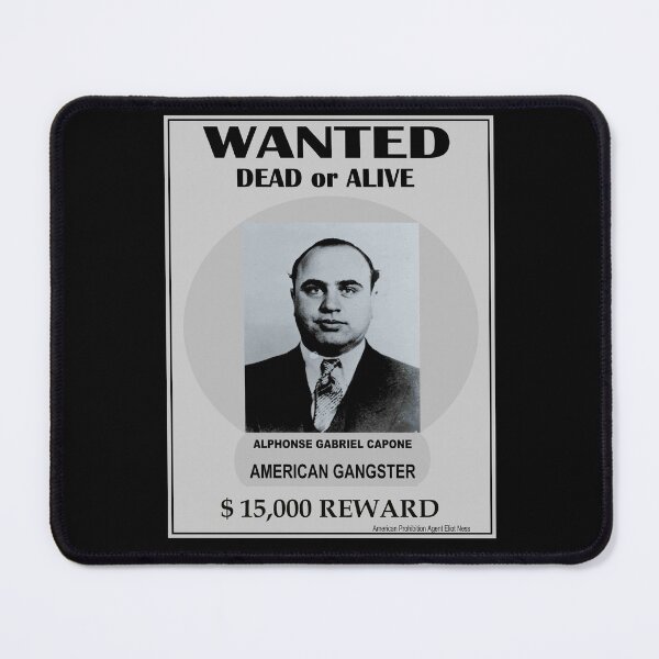 Item preview,  AL CAPONE : Vintage Gangster Wanted Poster designed and sold by posterbobs.