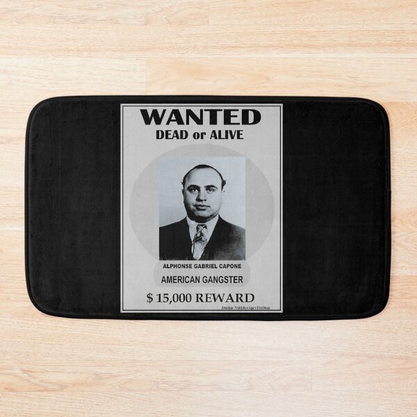 Item preview,  AL CAPONE : Vintage Gangster Wanted Poster designed and sold by posterbobs.