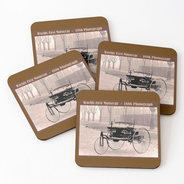 Item preview, Worlds First Motorcar : 1886 Photograph Print designed and sold by posterbobs.