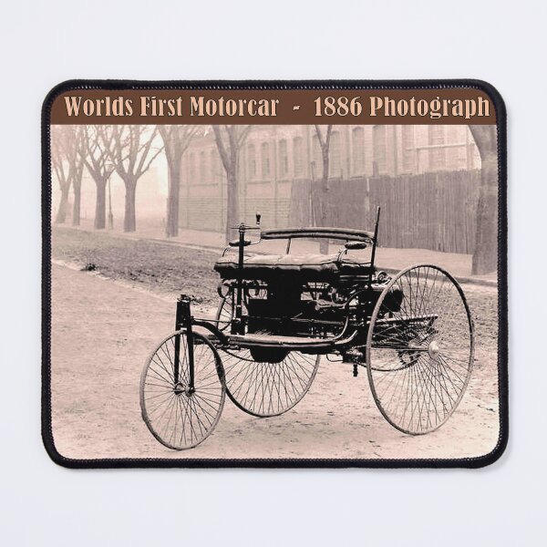 Item preview, Worlds First Motorcar : 1886 Photograph Print designed and sold by posterbobs.