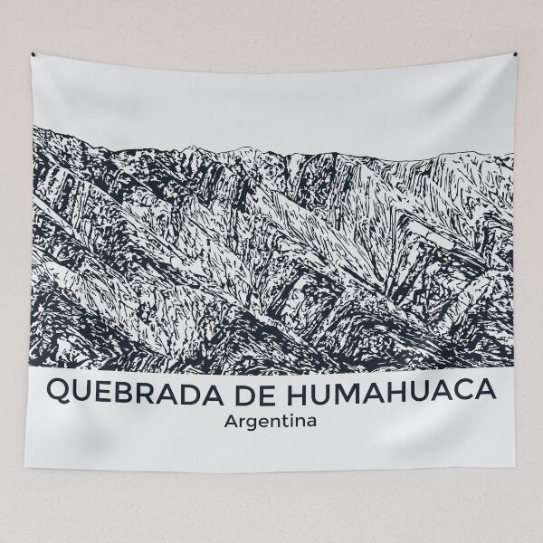 Item preview, Quebrada de Humahuaca  - Argentina designed and sold by Lakeric Cityscapes.