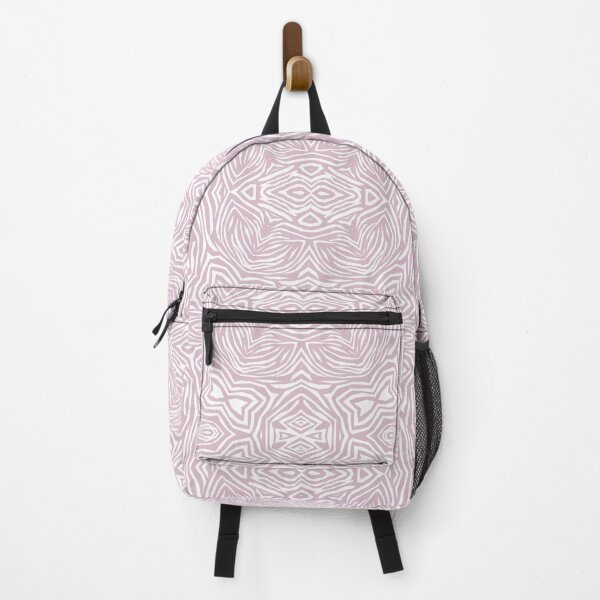 Item preview, pink white abstract geometric pattern in retro style designed and sold by fuzzyfox.
