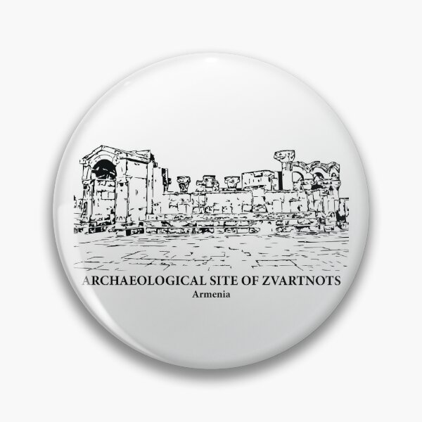 Item preview, Archaeological Site of Zvartnots - Armenia designed and sold by Lakeric Cityscapes.