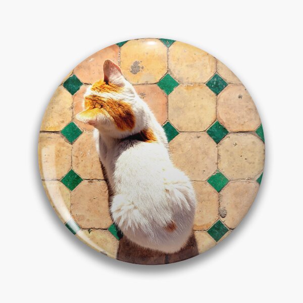 Item preview, Moroccan Cat on Tile designed and sold by imerikana.
