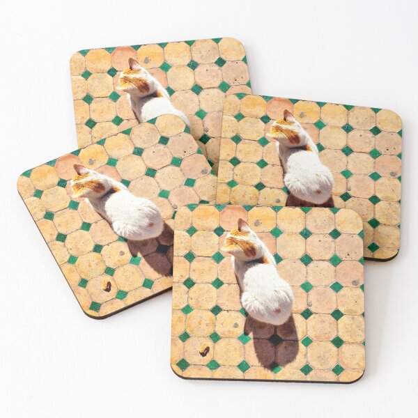 Item preview, Moroccan Cat on Tile designed and sold by imerikana.