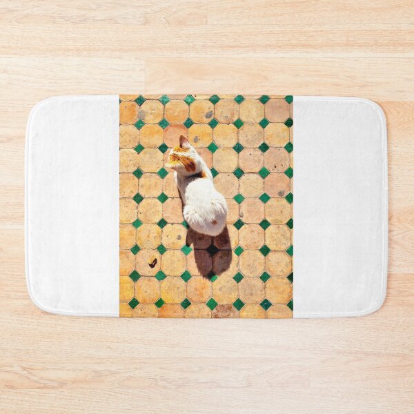 Item preview, Moroccan Cat on Tile designed and sold by imerikana.