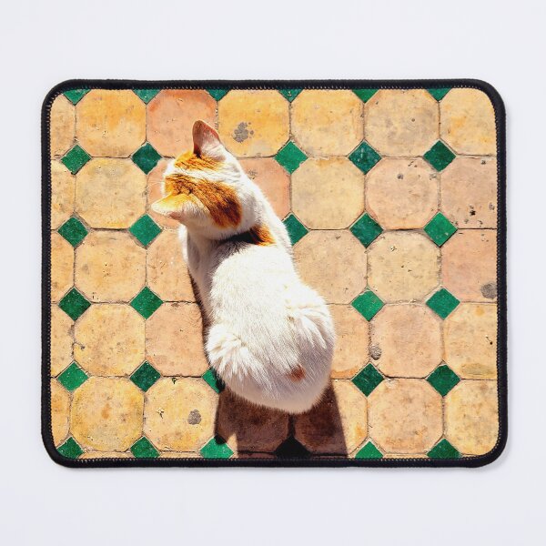 Item preview, Moroccan Cat on Tile designed and sold by imerikana.