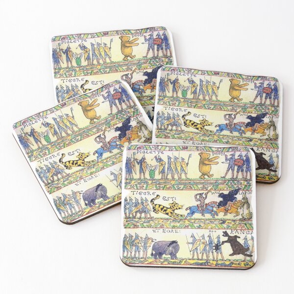 Item preview, Pooh Bayeux Tapestry designed and sold by Art Off the Wood.