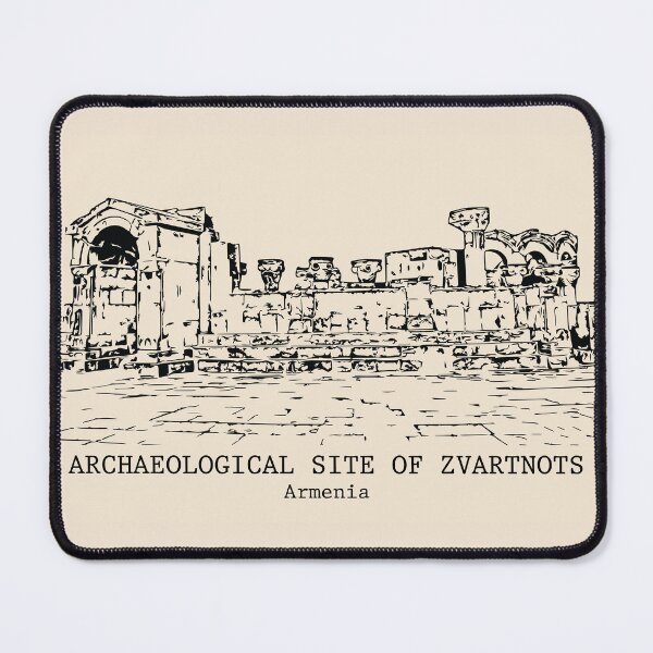 Item preview, Archaeological Site of Zvartnots - Armenia designed and sold by Lakeric Cityscapes.