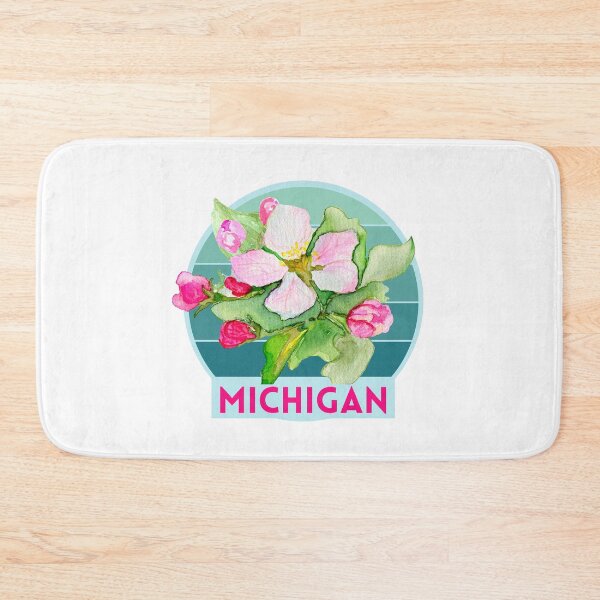 Item preview, Michigan Apple Blossom State Flower Classic T-shirt Sticker designed and sold by ThinkNature!.