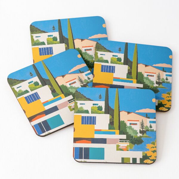 Item preview, Modern Hillside Retreat designed and sold by melbournedesign.