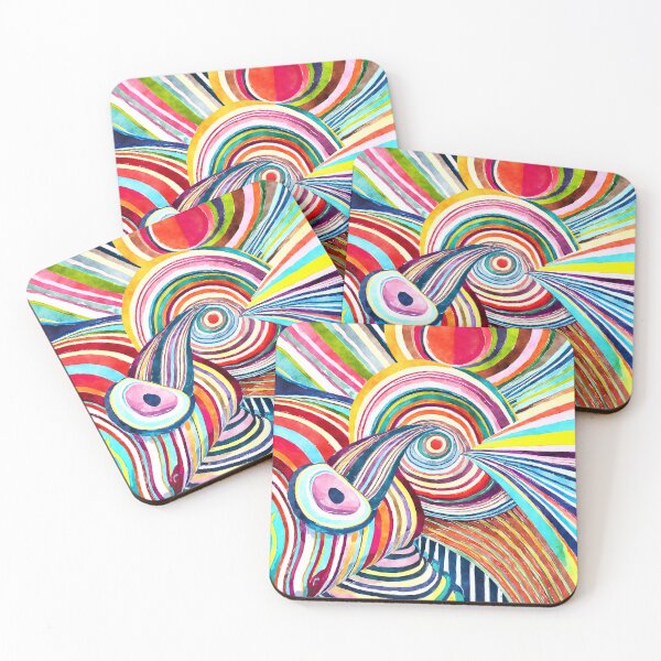 Item preview, Rainbow Watercolour Stripes  designed and sold by Djarainj.