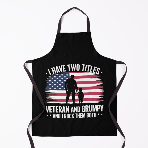 Item preview, Veteran and Grumpy Design – Funny Patriotic Humor for Proud Veterans designed and sold by GreenZenStudio.