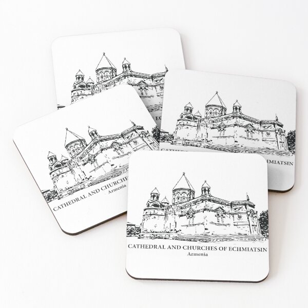 Item preview, Cathedral and Churches of Echmiatsin - Armenia designed and sold by Lakeric Cityscapes.