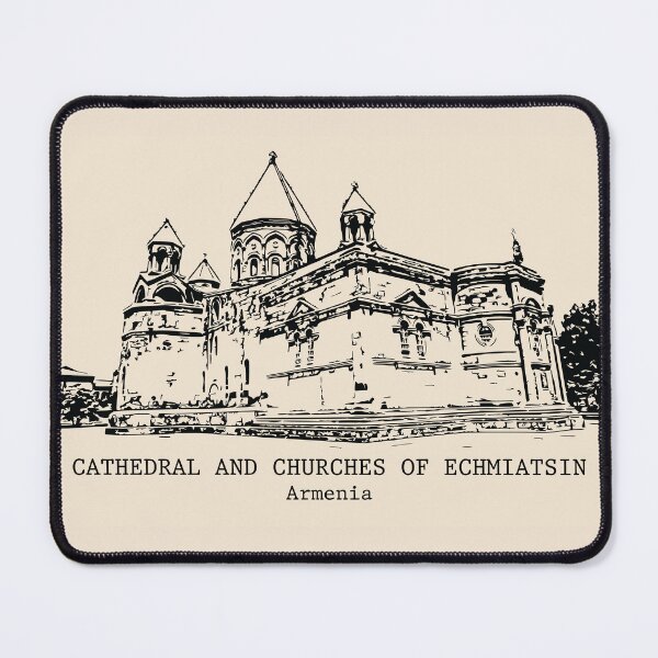 Item preview, Cathedral and Churches of Echmiatsin - Armenia designed and sold by Lakeric.