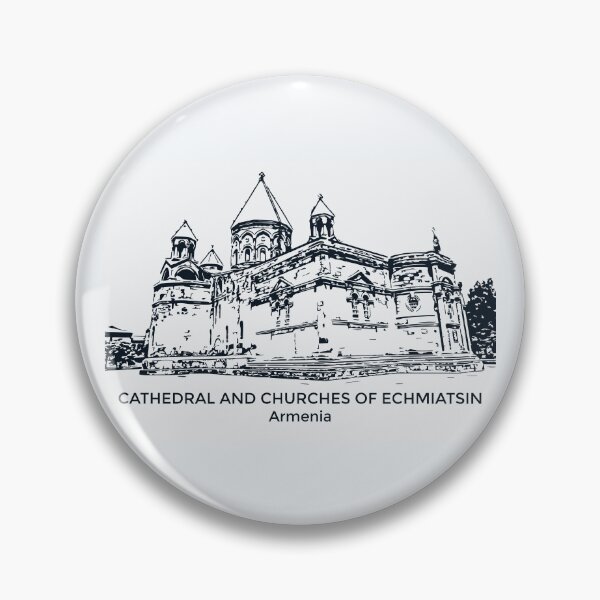 Item preview, Cathedral and Churches of Echmiatsin - Armenia designed and sold by Lakeric Cityscapes.