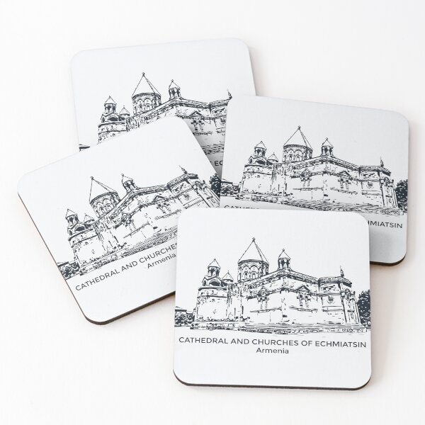 Item preview, Cathedral and Churches of Echmiatsin - Armenia designed and sold by Lakeric Cityscapes.