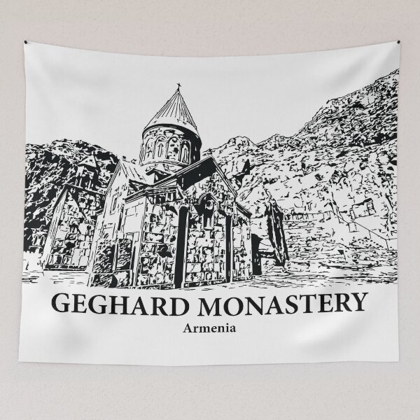Item preview, Geghard Monastery  - Armenia designed and sold by Lakeric Cityscapes.