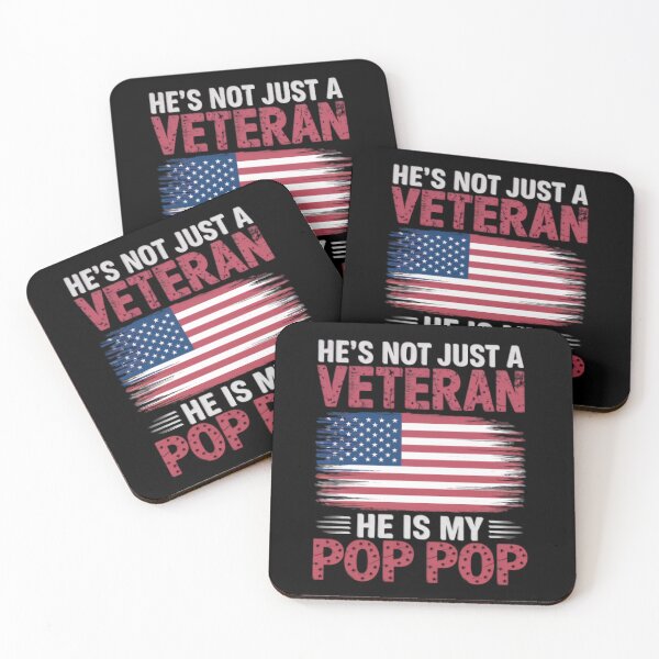 Item preview, Heartwarming Veteran Tribute Design - "He's My Pop Pop" designed and sold by GreenZenStudio.