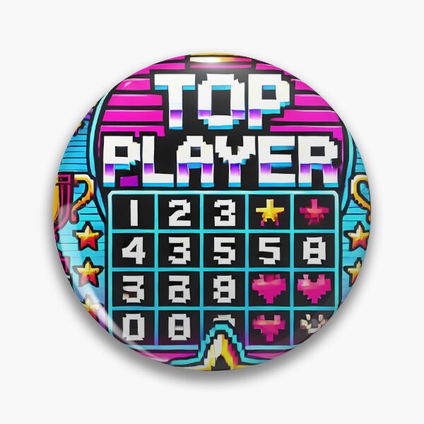 Item preview, Top Player - Pixel Perfect Leaderboard designed and sold by Psychacharm.